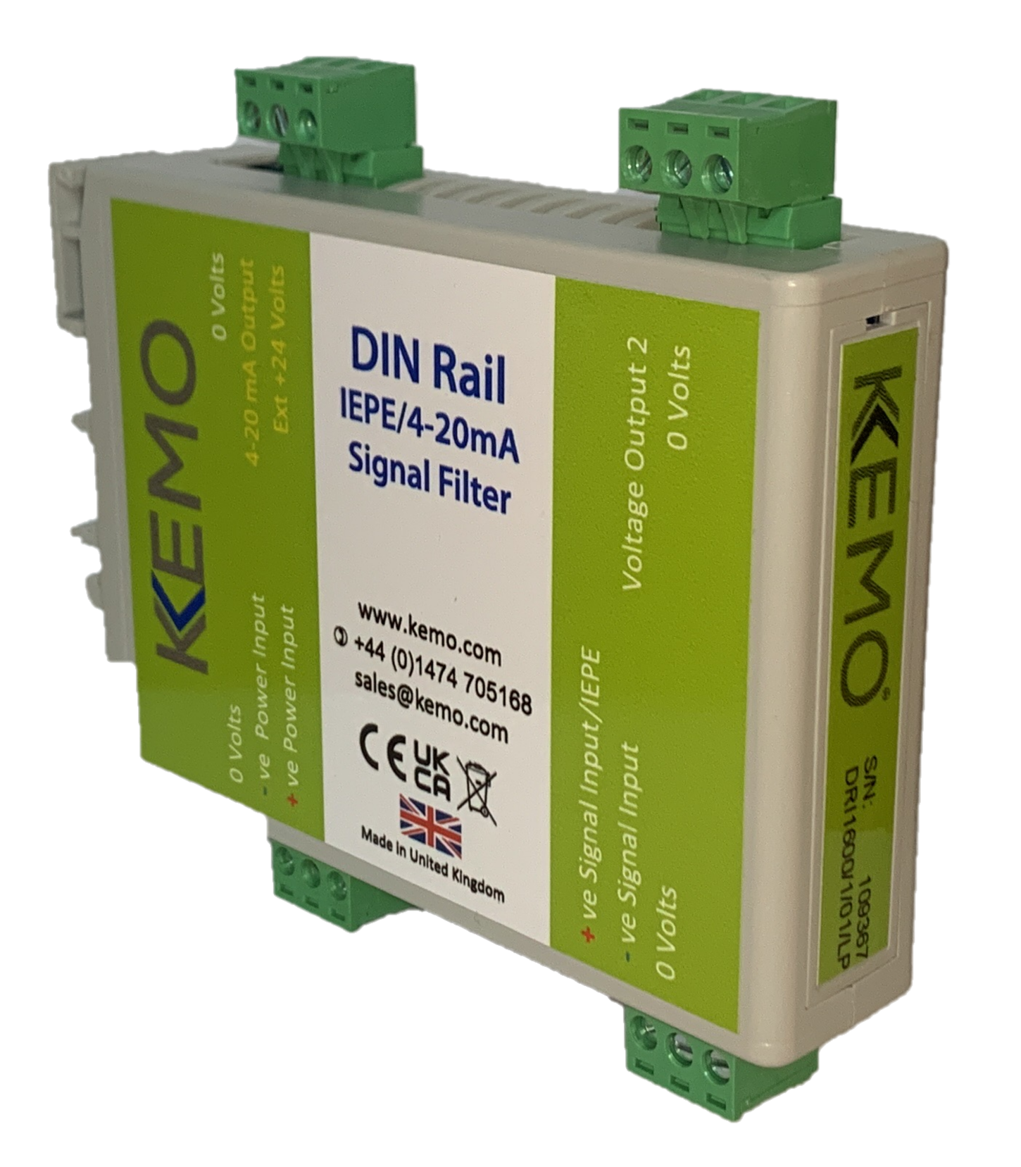 DIN Rail Filters DR1200 and DR1600
